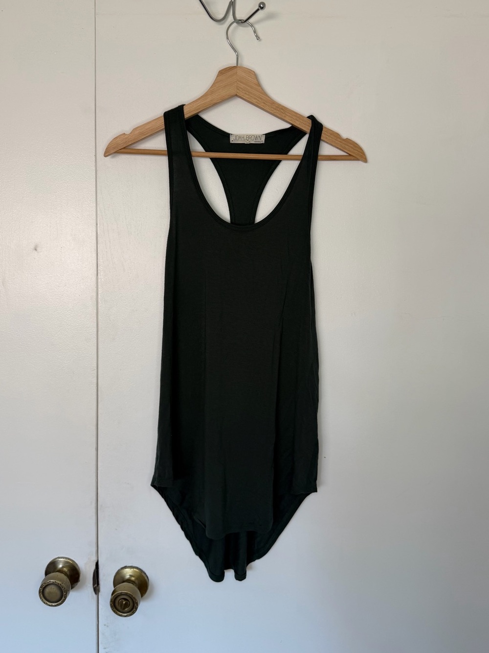 Joah brown slouchy tank